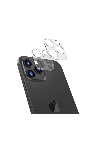 Apple Uyumlu iPhone 13 Pro Zore Kamera Lens Koruyucu Cam Filmi Renksiz
