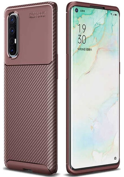 Rba Aksesuar Reno 3 Pro 5g Kılıf Rba Negro Silikon Kapak - Siyah Siyah