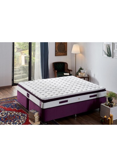 Nironyatak Niron Purple 160X200 Çift Kişilik Pedli Yatak Full Ortopedik Yayl