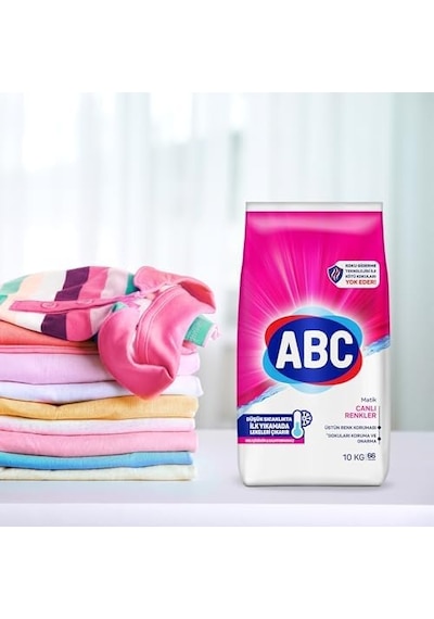 Abc Deterjan Matik Canlı Renkler 10 Kg