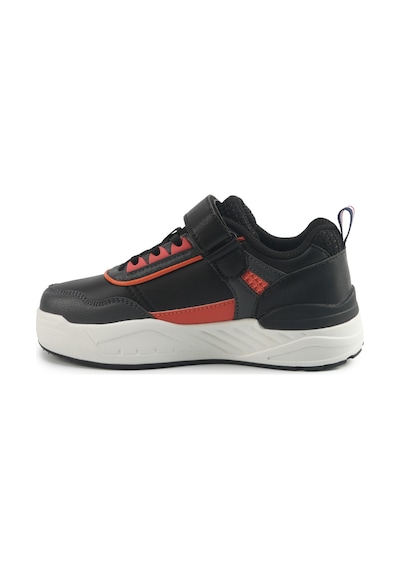 U.s. Polo Assn. George Jr 5pr Siyah Erkek Çocuk Sneaker 000000000102020813 Siyah-Turuncu
