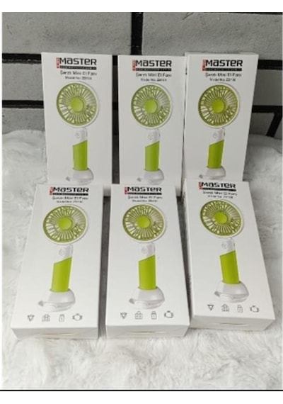 Master Zb100 Şarjlı Mini El Fanı
