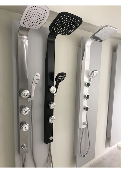 Sam Banyo Elmas Duş Seti Siyah