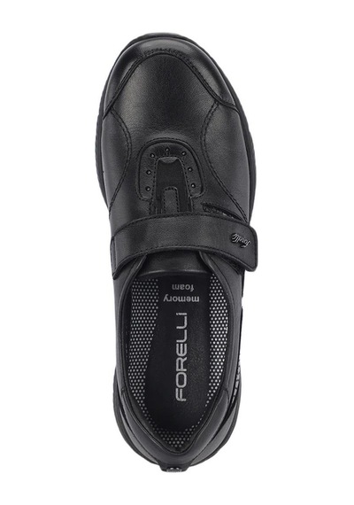Forelli Golden 29406 Kadın Comfort Ayakkabı - Siyah-siyah Siyah