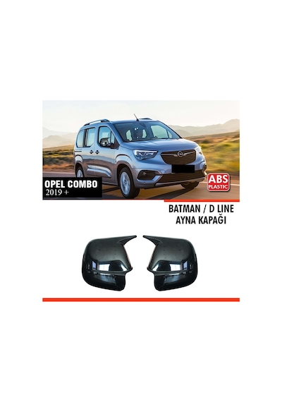 Combo Batman Ayna Kapağı Piano Black / 2019 Sonrası