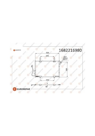 Erp Klima Radyatörü Renault Kangoo Kc0/1 Express Fc0/1 Eurorepar 1682216980