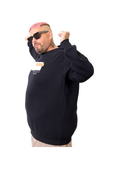 Mode Xl Erkek Sweat Bisiklet Mo...d.e.x Days U25801 Siyah