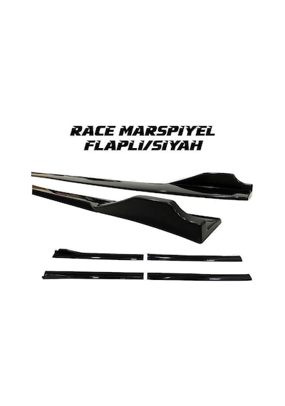 Üniversal Piano Black Kulaklı Flaplı Marşpiyel Lipi Bıçağı Siyah