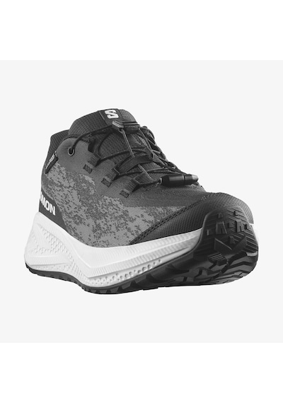 Salomon Aero Grvl Wp J Black/white/black Çocuk Ayakkabı L49184900 Siyah