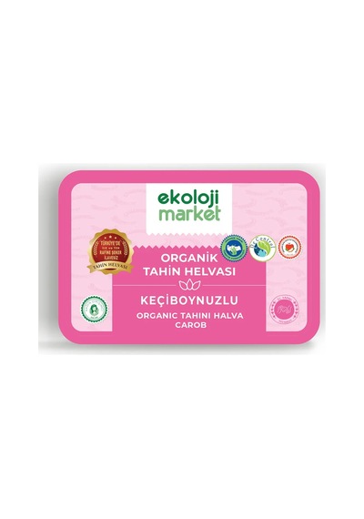 Ekoloji Market Organik Glutensiz Keçiboynuzlu Helva 200g