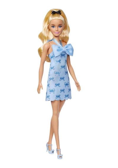 Barbie® Büyüleyici Parti Bebekleri - Mavi Fiyonklu Elbiseli  HYT93