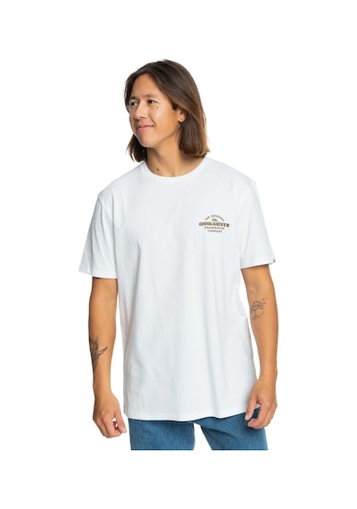 Quiksilver Quıksılver Tradesmıth Ss Erkek T-shirt Eqyzt07659-qk.10 Beyaz