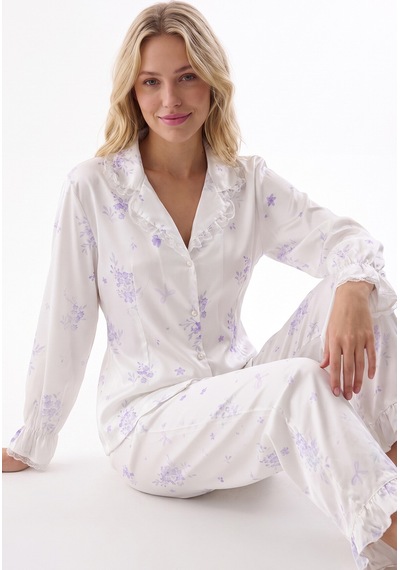 Nbb Ekru Dreams Romance Pijama Takım
