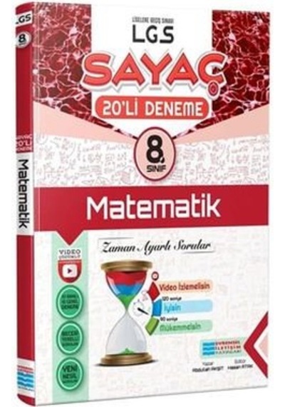 8. Sınıf Matematik 20 Deneme SayAÇ - Evrensel İletişim Yayınları