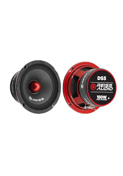 Reiss Audio Rs-ds5-150w Max-75w Gerçek Rms-kaliteli-profesyonel-üst Seviye-13 Cm Midrange Hoparlör-2 Adet