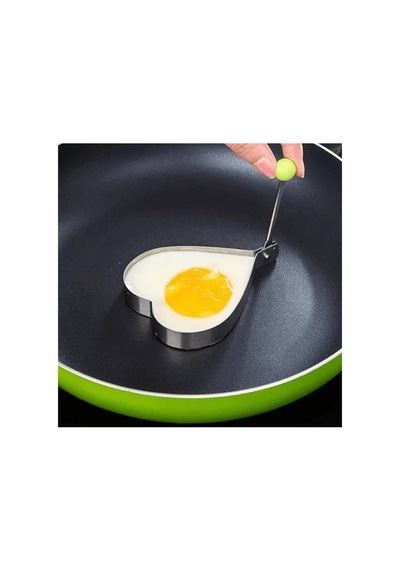 Metalik Şeklinde Metal Omlet Yumurta Ve Krep Kalıpları Evimdeyokyok