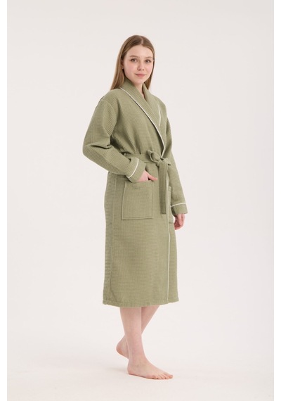 Unisex Soho Pike Bornoz - Yeşil