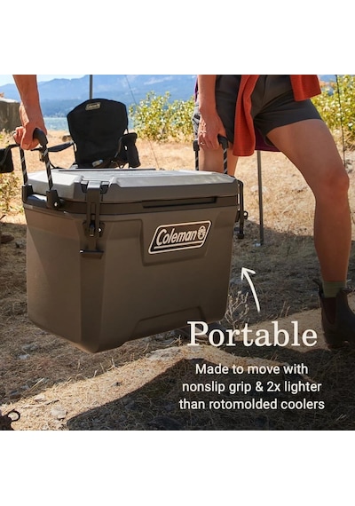 Coleman Convoy 55 Qt 5823 Taşınabilir Soğutucu Buzluk 52 Lt 001