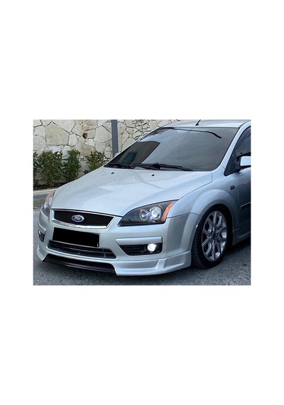 Ford Focus 2 Ön Ek Plastik Siyah Karlık-ön-ek-bodykit 2005 2006 2007 2008 Makyajsız Kasa