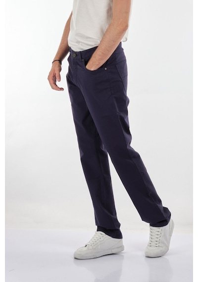 Legato Erkek Regular Fit Minimalist Pantolon - Günlük Kullanım İçin İdeal Lacivert