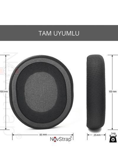 Novstrap Steelseries Arctis 1 3 5 7 7p 7x 9 9x Pro İle Uyumlu Yedek Kulaklık Yastığı Pedi Süngeri Yeşil
