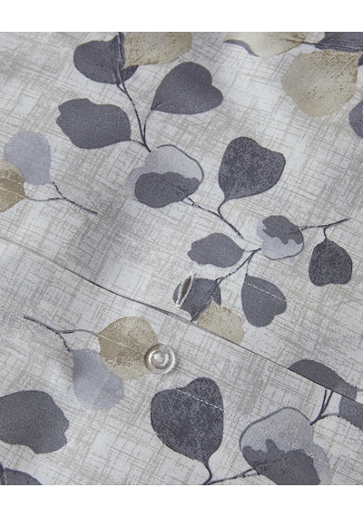Textured Ivy Krep Tek Kişilik Çarşaflı Nevresim Takımı 160x220 Cm Bej