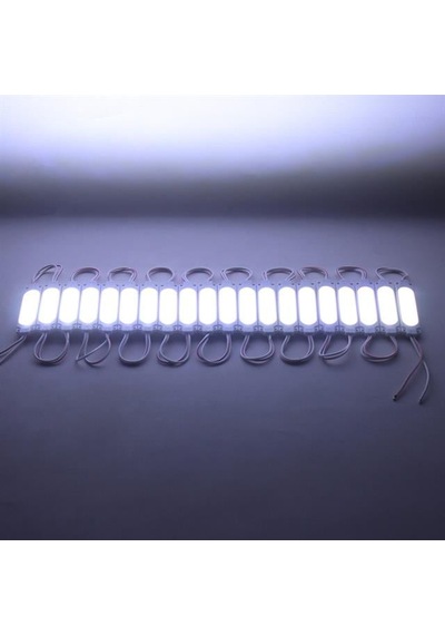 12 Volt 2 Watt Beyaz Modül Led 68x16 Mm Adaptor Sec-Kumanda-Metraj Seç Yok-Kumanda-Yok