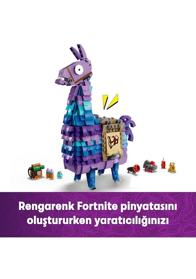 LEGO® Fortnite® Mühimmat Laması 77071 - 12 Yaş ve Üzeri Video Oyunu Sevenler İçin Sergilenebilir Yaratıcı Oyuncak Yapım Seti (691 Parça) LEGO® Fortnite® Mühimmat Laması 77071 - 12 Yaş ve Üzeri Video Oyunu Sevenler İçin Sergilenebilir Yaratıcı Oyuncak Yapım Seti (691 Parça)