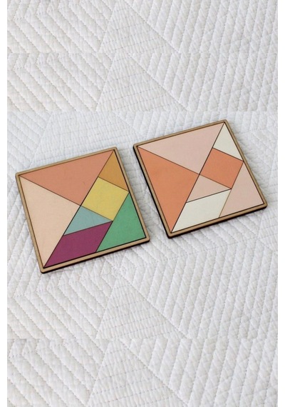 Ahşap Tangram Oyunu Zeka Geliştirici Ahşap Oyuncak Zeka Oyunu