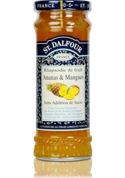 ST. Dalfour Şekersiz Ananas Mango Reçeli 284 G