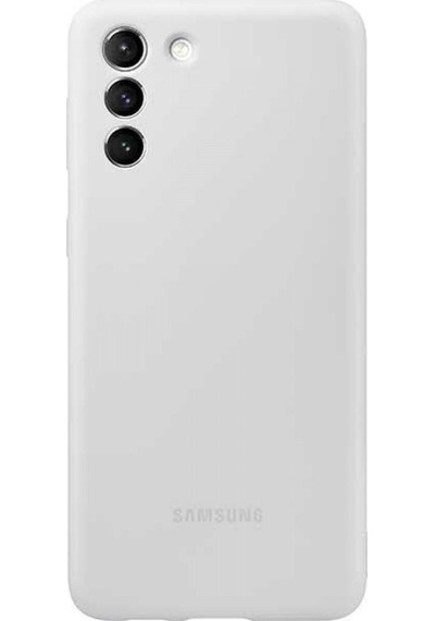 Galaxy S21 Plus İle Uyumlu Silikon Kılıf Açık Gri Ef-pg996tjegww