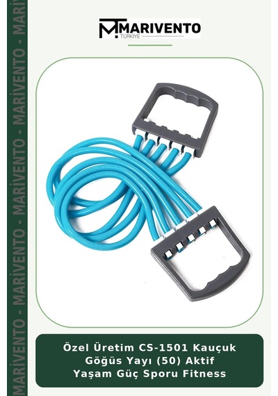 Özel Üretim Cs-1501 Kauçuk Göğüs Yayı 50 Aktif Yaşam Güç Sporu Fitness