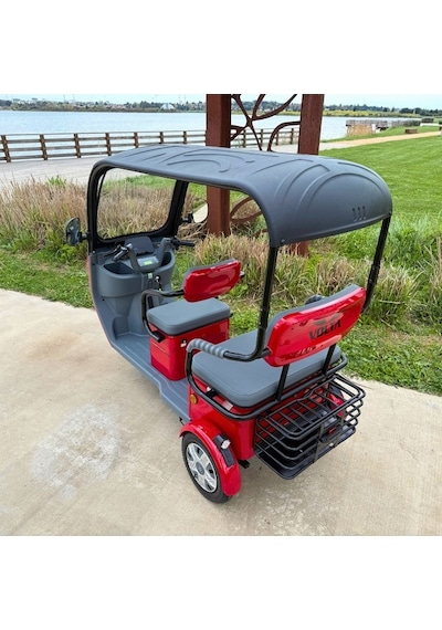 Volta Vm5 Neo Elektrikli 3 Tekerlekli Moped Kırmızı