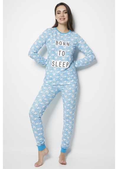 Miorre Doremi Born To Sleep Bayan Pijama Takımı 001
