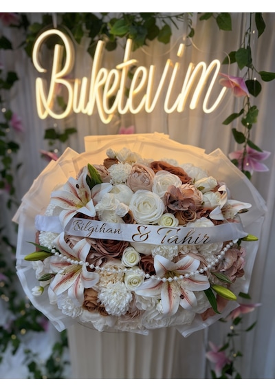 Kahve Zarafeti Maxi İsteme Buketi Diğer