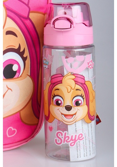 Dekomus İle Yeni Sezon Lisanslı Paw Patrol Okulda Macera Koleksiyonu Termoslu Beslenme Çantası Açık Gri