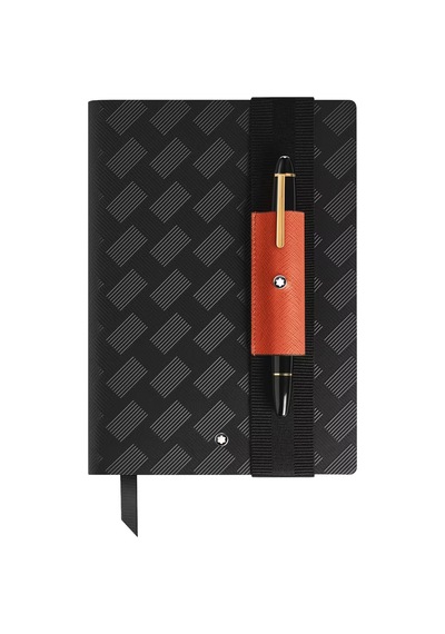 Montblanc Sartorial Deri Elastik Bant 1li Kalemlik 221438 Siyah