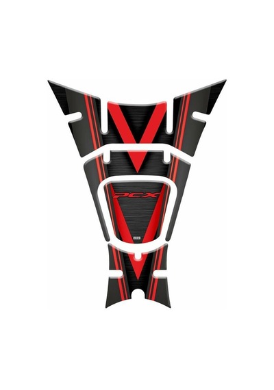 Honda Pcx 2018 - 2020 Uyumlu Tank Pad 008 Çok Renkli