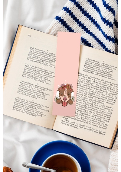 Kedi Köpek Hayvan Tasarım 10 Adet Kitap Ayraç Seti PYTKAYRAC45