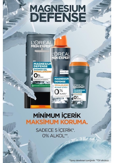 Men Expert Magnesium Defense Sprey Deodorant 3600524055202-10696
