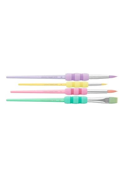 Yumuşak Dokulu Fırça Pastel Seti, Ergonomik Tasarım