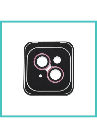 Ny Joy Joko İphone 14 Uyumlu Pvd Metal Kamera Lens - Pembe Nyjoybz