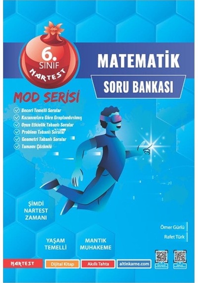 Nartest Yayınları 6. Sınıf Mod Matematik Soru Bankası (551559350)