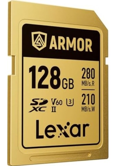 Profesyonel Gold 128gb Uhs-ıı V60 Sdxc Hafıza Kartı Açık Mavi