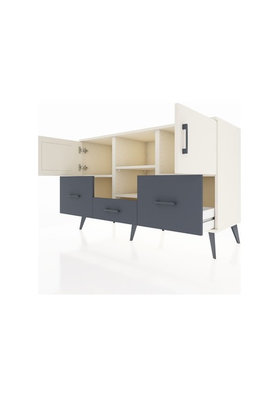Hyperion Konsol 4 Raflı 3 Çekmeceli 3 Kapaklı 132x44x83 Aytaşı-aytaşı/antrasit Aytaşı/antrasit Hyperion Konsol 4 Raflı 3 Çekmeceli 3 Kapaklı 132x44x83 Aytaşı-aytaşı/antrasit Aytaşı/antrasit