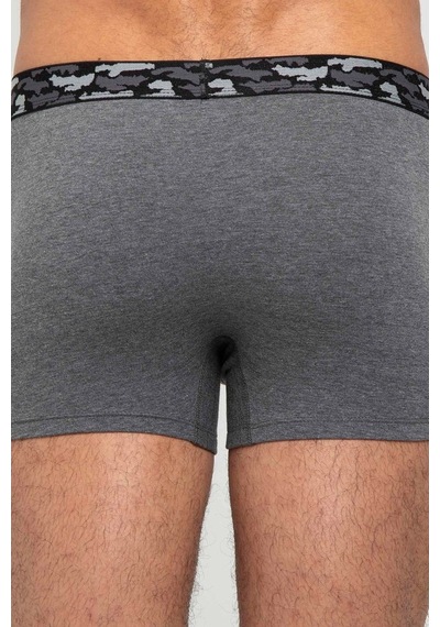 U.S. Polo Assn. Erkek Antrasit Melanj 2 Li Boxer 80346