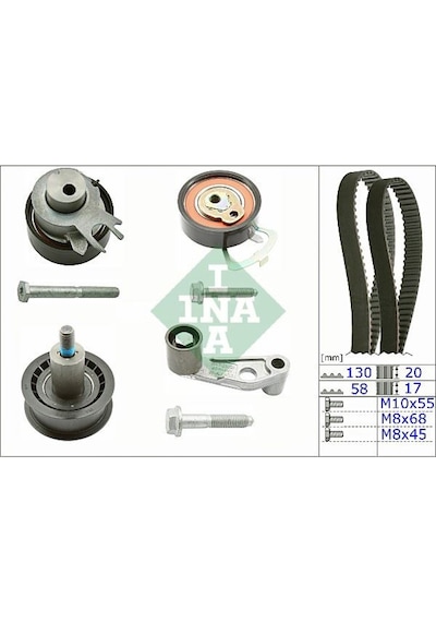 Triger - 929 - Seti 130x200 - 058x170 Polo-cordoba-golf Iv 1.4-1.6 - Dpmıx-hb - 16v Bcb-bby-bud