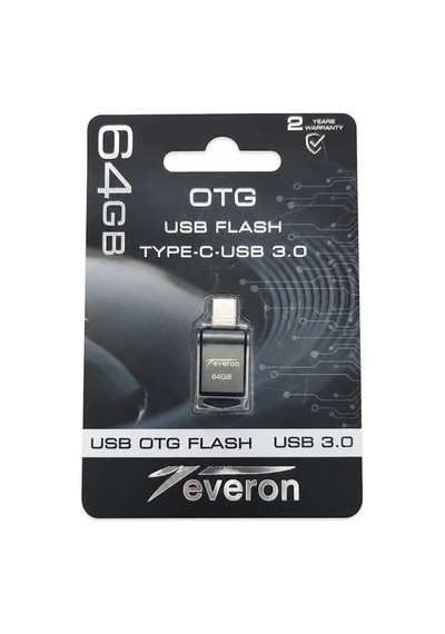 İphone 15 İle Uyumlu 64 Gb Type-c Ve Usb 3.0 Çift Taraflı Metal Otg Flash Bellek