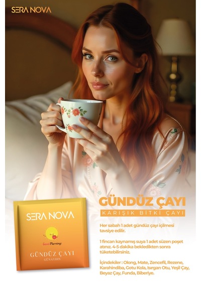 Seranova Detox Çayı 28 Gündüz Çayı 14 Gece Çayı