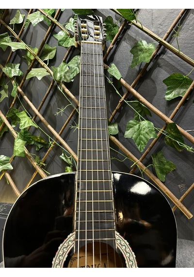 Outlet 4/4 Flatolu Siyah Klasik Gitar Orta Seviye Kılıf-pena Dahil